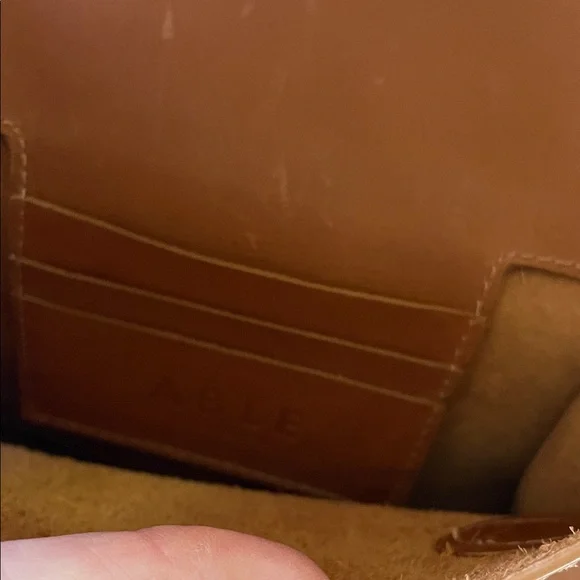 Able Tan Leather Crossbody Bag - Picture 3 of 6